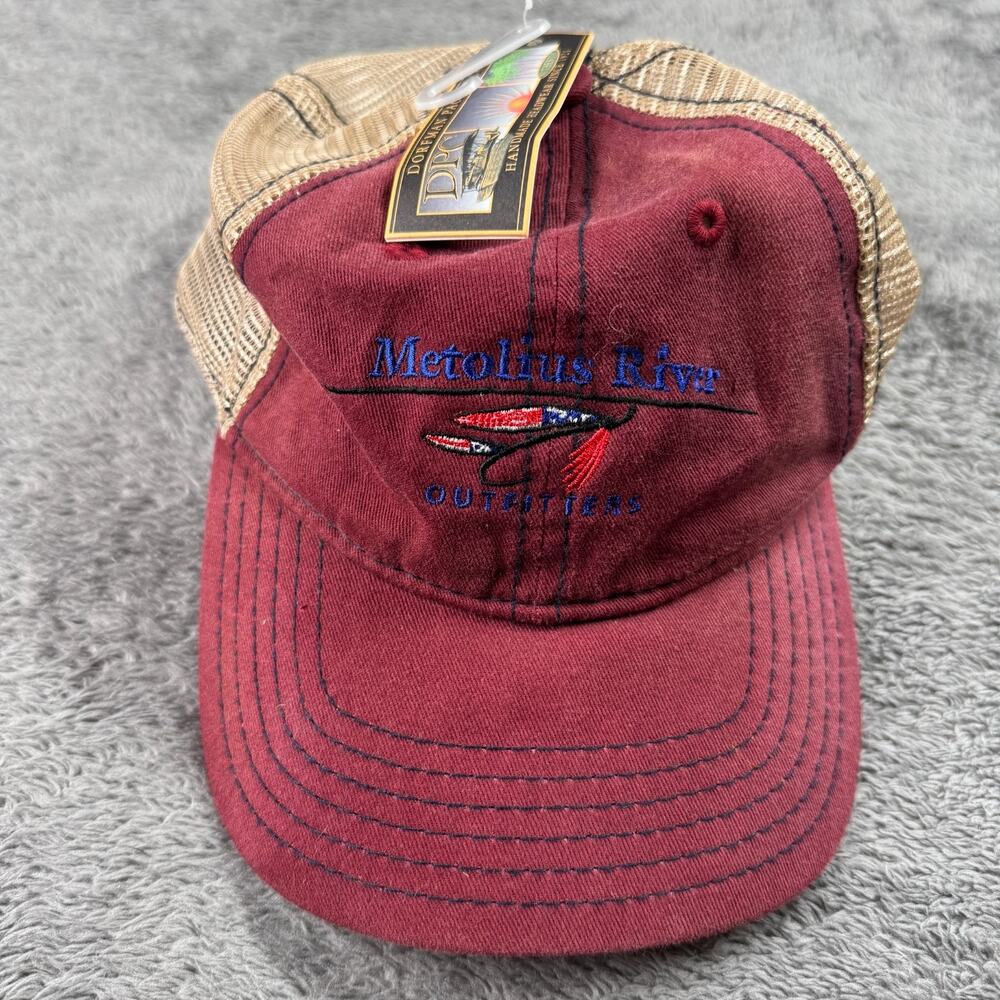 Metolius River Outfitters Hat Snapback Cap NEW Oregon Dorfman Pacific Handmade